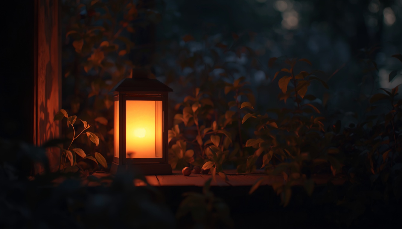 Vibrantflushing soft lamp evening atmosphere