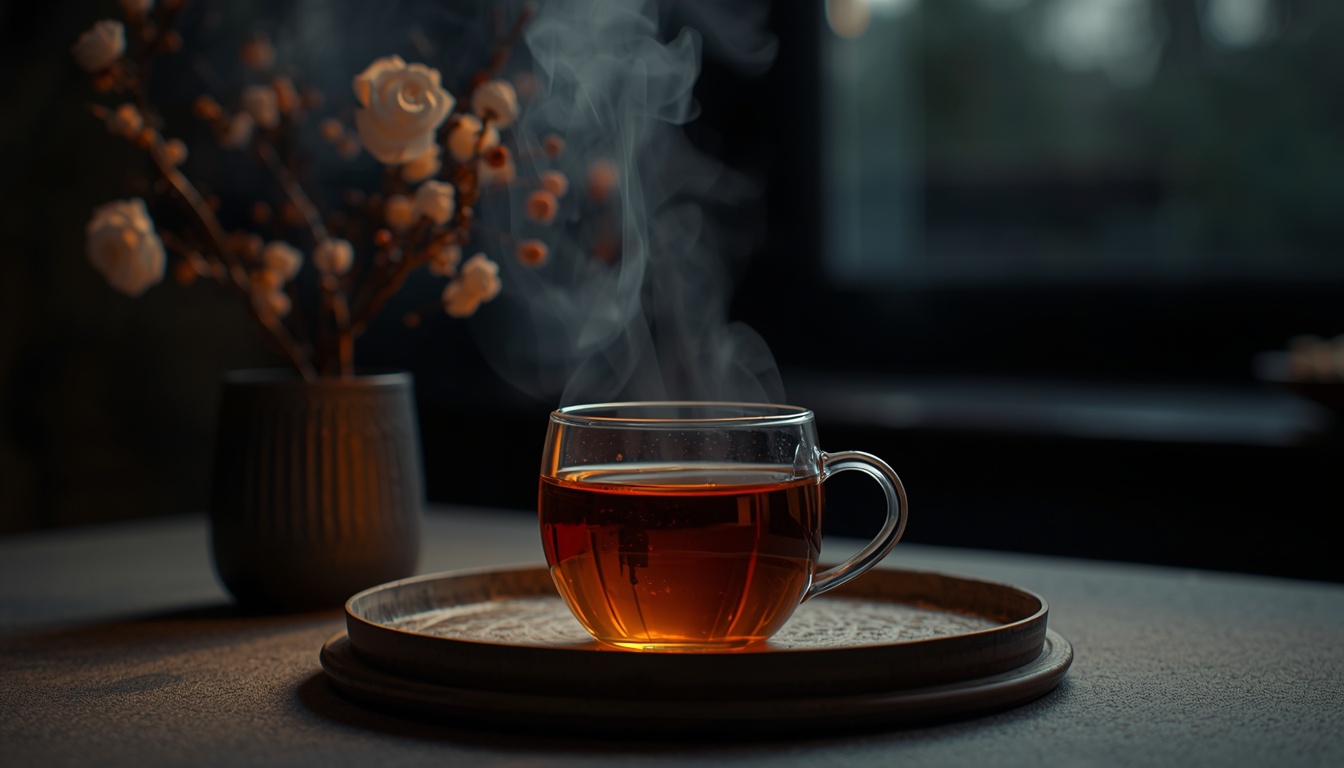 Vibrantflushing evening tea ritual for calm